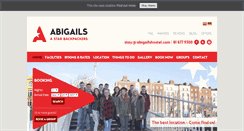 Desktop Screenshot of abigailshostel.com